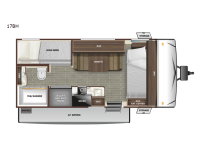 Super Lite Maxx 17BH Floorplan