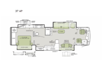 Used 2022 Tiffin Motorhomes Allegro Bus 37 AP image