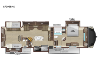 Silverstar SF395BHS Floorplan