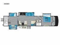 South Fork 3850BH Floorplan