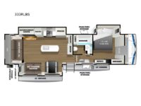 Wildcat 333RLBS Floorplan Image