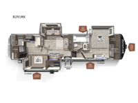 Rockwood 8291RK Floorplan