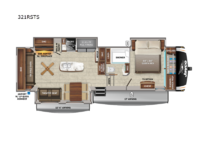Eagle 321RSTS Floorplan Image