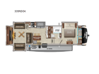 Eagle 335RDOK Floorplan