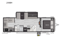 Springdale 298BH Floorplan Image