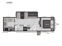 Springdale 298BH Floorplan
