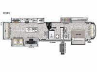 Used 2022 Forest River RV Cedar Creek Champagne Edition 38EBS image