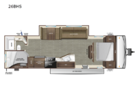Autumn Ridge 26BHS Floorplan Image