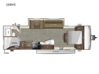 Autumn Ridge 26BHS Floorplan Image