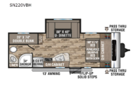 Sonic SN220VBH Floorplan Image