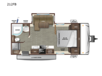 Super Lite 212FB Floorplan Image