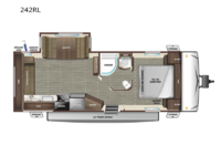 Super Lite 242RL Floorplan