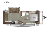 Super Lite 242RL Floorplan