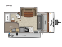 Jay Feather 199MBS Floorplan Image