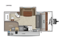 Jay Feather 199MBS Floorplan