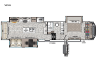 Cedar Creek 360RL Floorplan Image