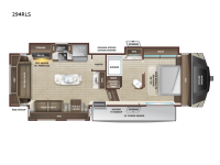 Mesa Ridge XLT MF294RLS Floorplan