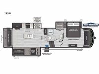 Montana High Country 295RL Floorplan Image