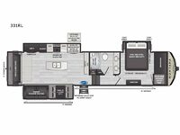 Montana High Country 331RL Floorplan