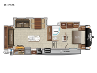 Eagle HT 28.5RSTS Floorplan