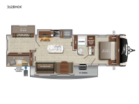 Eagle HT 312BHOK Floorplan