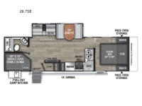 Freedom Express Select 28.7SE Floorplan Image