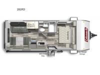 Coleman Lantern LT Series 202RD Floorplan Image