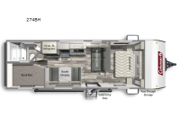 Coleman Lantern LT Series 274BH Floorplan Image