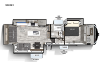 Cardinal Limited 320RLX Floorplan