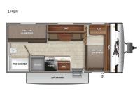 Jay Flight SLX 7 174BH Floorplan Image