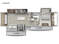 Sanibel 3102RSWB Floorplan