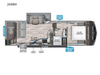 Reflection 268BH Floorplan
