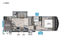 Reflection 150 Series 278BH Floorplan Image