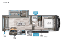 Reflection 150 Series 280RS Floorplan Image