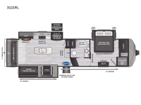 Montana 3121RL Floorplan