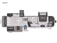 Montana 3231CK Floorplan
