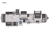 Montana 3855BR Floorplan