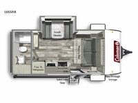 Coleman Light 1855RB Floorplan Image