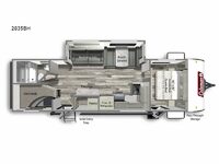 Coleman Light 2835BH Floorplan Image