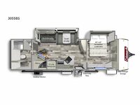 Coleman Light 3055BS Floorplan