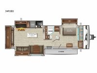Jay Flight 34RSBS Floorplan Image