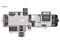 Cougar 316RLS Floorplan