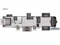 Cougar 354FLS Floorplan