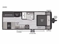 Hideout 202RD Floorplan