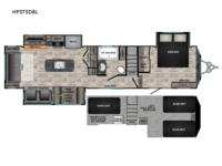 Hampton HP375DBL Floorplan