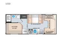 Quantum LC LC22 Floorplan Image