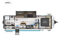 Used 2022 Forest River RV Cherokee Alpha Wolf 26RB-L image