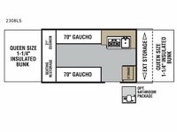 LS Series 2308LS Floorplan Image