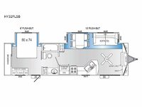 Hy-Line HY32FLSB Floorplan Image