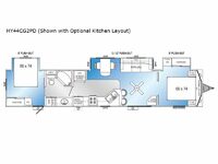 Hy-Line HY44CG2PD Floorplan Image
